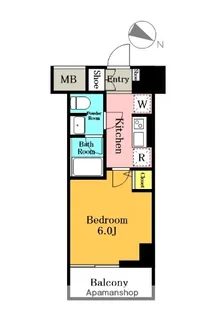 S−RESIDENCE蕨BENE【804号室】の間取り
