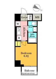 S−RESIDENCE蕨BENE【7階】の間取り