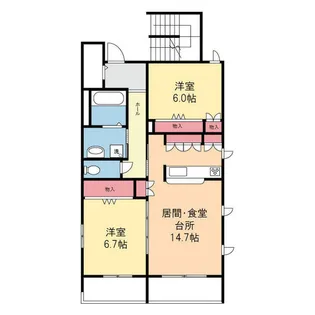 MAISON【200号室号室】の間取り