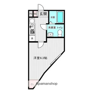 アリストコートⅡ【3階】の間取り
