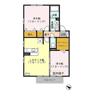 VERDURE【2階】の間取り