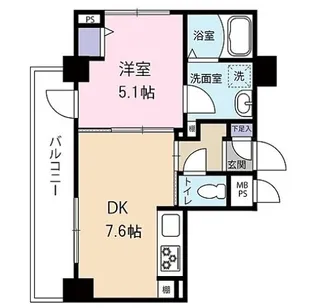 DRECOT【303号室号室】の間取り