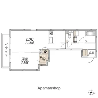 MAPLE URAWA【4階】の間取り
