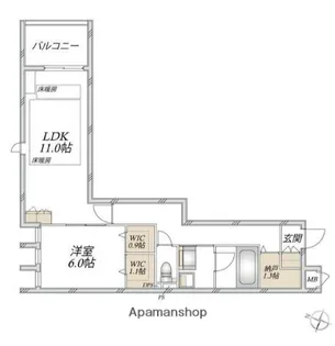 SUN MALL Ⅴ【3階】の間取り