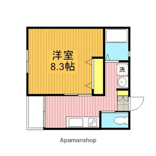 キューブコンポ【1階】の間取り