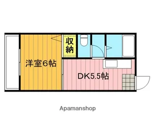 白石ビル【305号室】の間取り