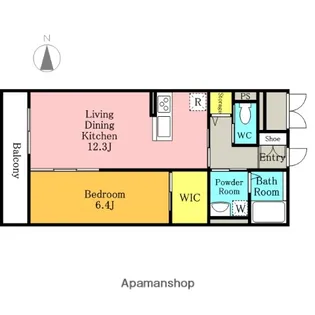 エテルノ【3階】の間取り