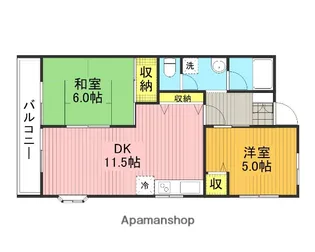 サンコート浦和【3階】の間取り
