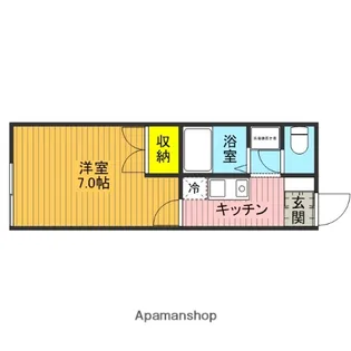 アムールあざみ【2階】の間取り