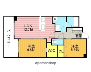 ブライトンコート【2階】の間取り