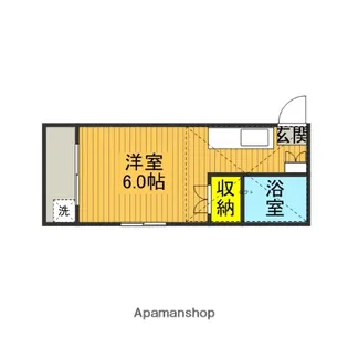 フレンズ蕨【203号室】の間取り