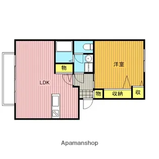 サンクチュアリ蕨【1階】の間取り