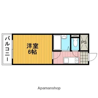 プラザ川口【2階】の間取り