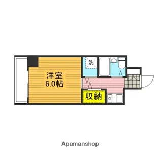 K.N.CITY【5階】の間取り