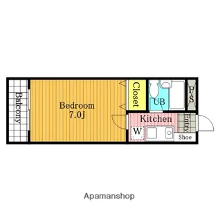 エスポアール大成【3階】の間取り