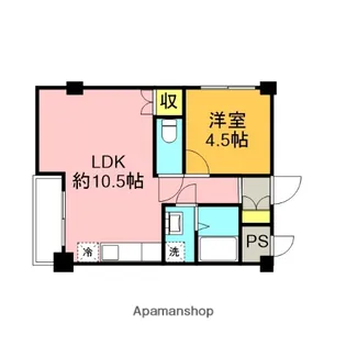 サンロイヤルレジデンスⅡ【4階】の間取り