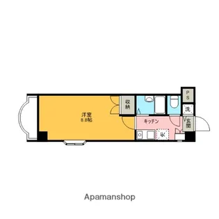 エレガンス【201号室】の間取り