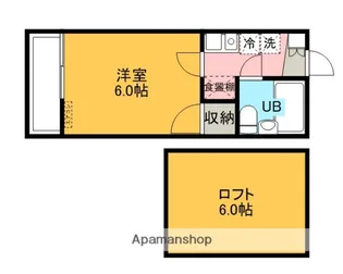 ソルマー青山【1階】の間取り