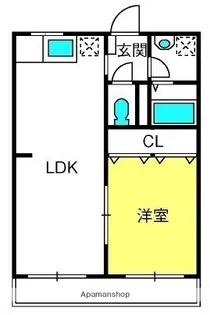 サンベル21【1階】の間取り