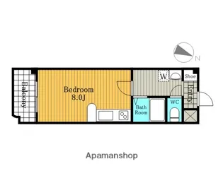 アルティア壱番館【2階】の間取り