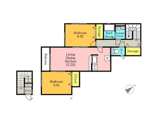 グレースメゾン【2階】の間取り