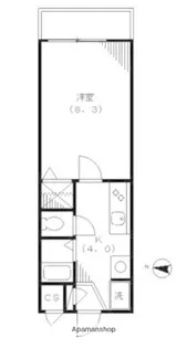 アークボヌール【3階】の間取り