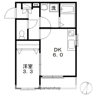 エターナルメゾン【1階】の間取り