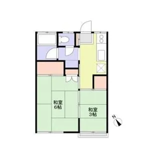 エステート八千代【1階】の間取り