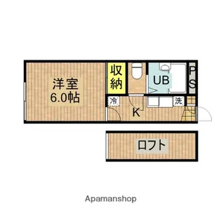 花梨Ⅱ番館【2階】の間取り