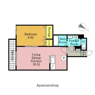 MAISON CHARLOTTE【3階】の間取り