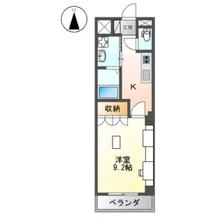 ニュープラネット【1階】の間取り