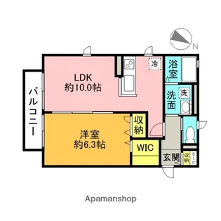 グレイス【1階】の間取り