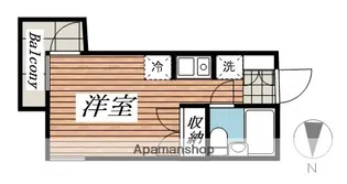 メゾン・ド・パサージュ【2階】の間取り