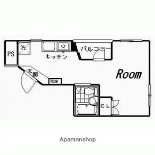 スカイコート大宮第2【4階】の間取り
