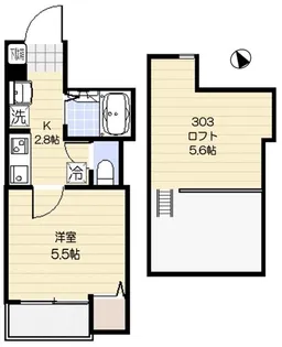 エクセラン大宮【3階】の間取り