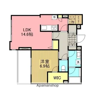 埼玉県さいたま市北区大成町4丁目【マンション】の間取り