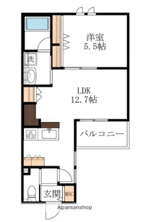 GRANDLUXE(グランデュクス)【3階】の間取り