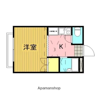 グランヴィル大宮ウエスト【1階】の間取り