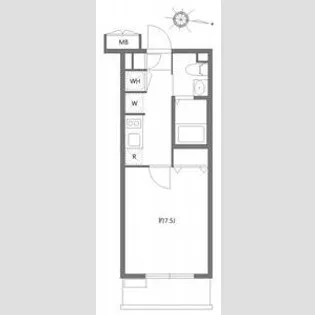 アリエさいたま新都心【2階】の間取り