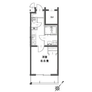 アイビーコート【1階】の間取り