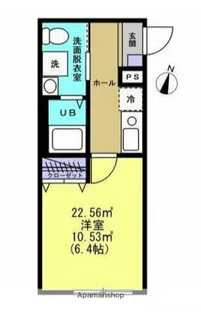 木もれ陽ショコラ【301号室】の間取り
