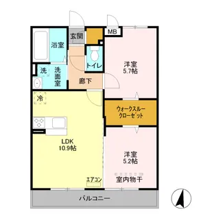 五反田ガーデン【3階】の間取り