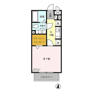 サンベルテ菅沼 Ⅰ【1階】の間取り