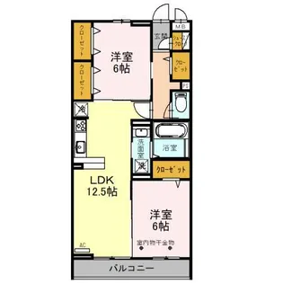 PLUME【3階】の間取り