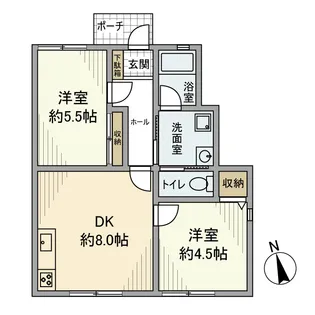 フィオーレ盆栽【1階】の間取り