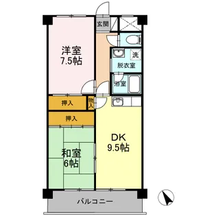 ソレアードミシマ【1階】の間取り