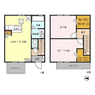 ブエナスエルテ Ⅰ【1階】の間取り