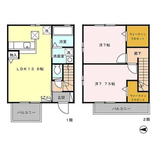ブエナスエルテ Ⅰ【1階】の間取り