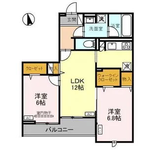 RESIDENCE HILLS【3階】の間取り