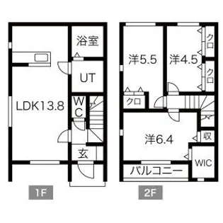 ALIVIO A棟【1階】の間取り